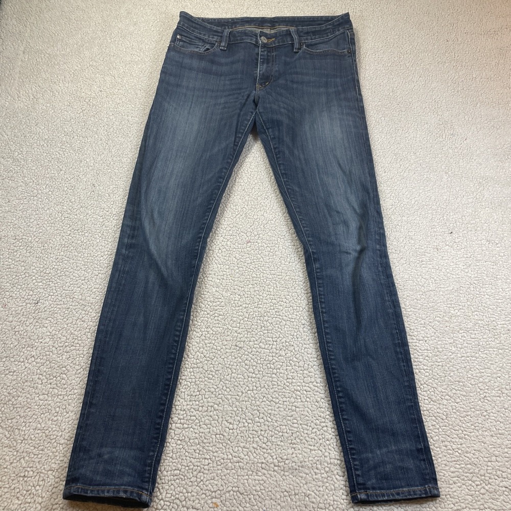 Denim & Supply Ralph‎ Lauren Jeans Womens 29W/32L Blue Skinny Low Rise 0040